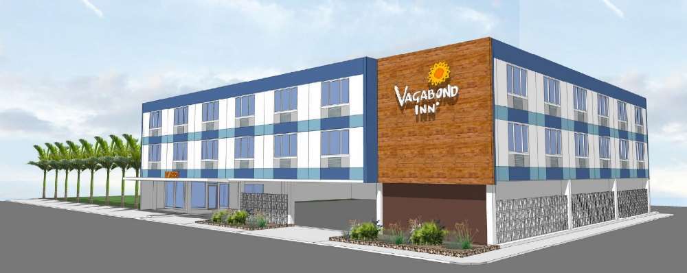 Vagabond Inn Executive - Bakersfield Downtowner Eksteriør billede